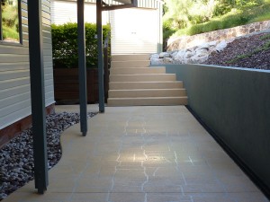 Front courtyard / breezeway – after
