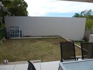 Moffat Beach garden – before