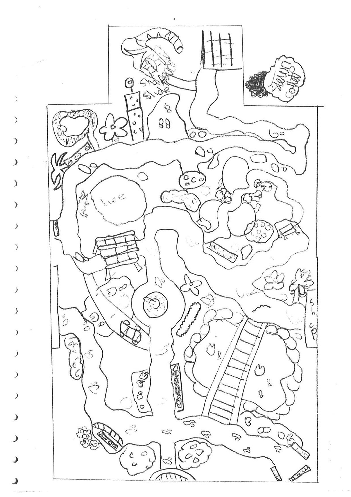 Rossvale Street Community Garden  – children’s drawings